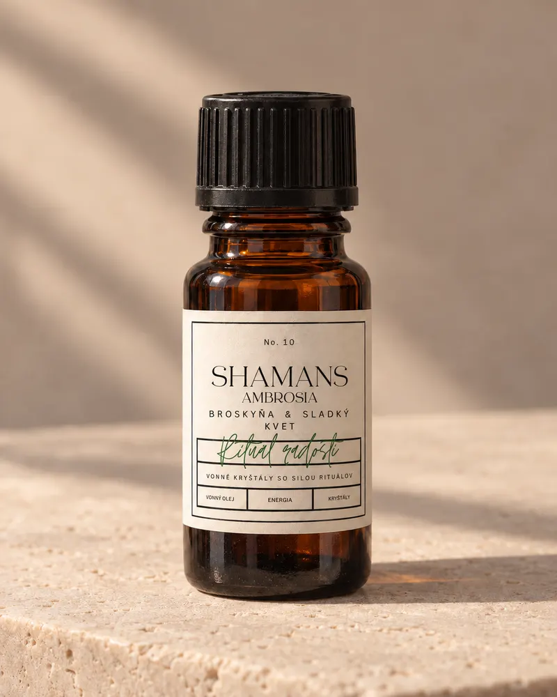 Samostatný vonný olej AMBROSIA 10 ml, etiketa No. 10